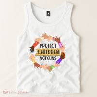Protect Children Not Guns Tank Top thumb 2