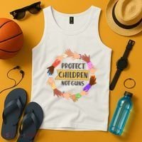 Protect Children Not Guns Tank Top thumb 4