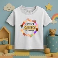 Protect Children Not Guns Toddler T-Shirt thumb 3