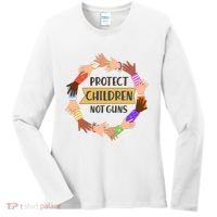 Protect Children Not Guns Women's Long Sleeve Shirt thumb 0