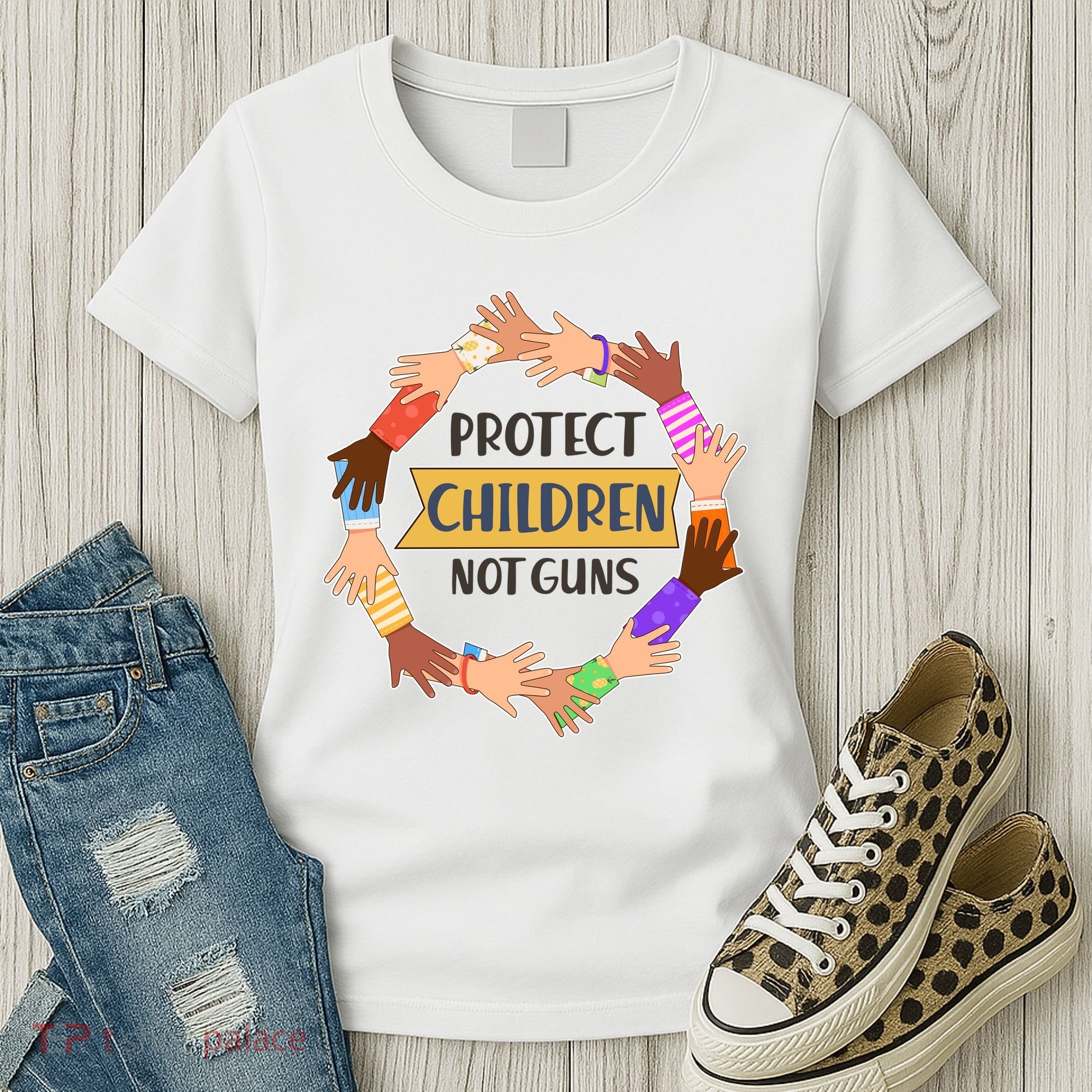 Protect Children Not Guns Women's T-Shirt