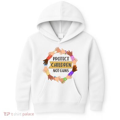 Protect Children Not Guns Kids Hoodie
