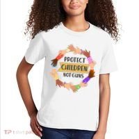 Protect Children Not Guns Kids T-Shirt thumb 2