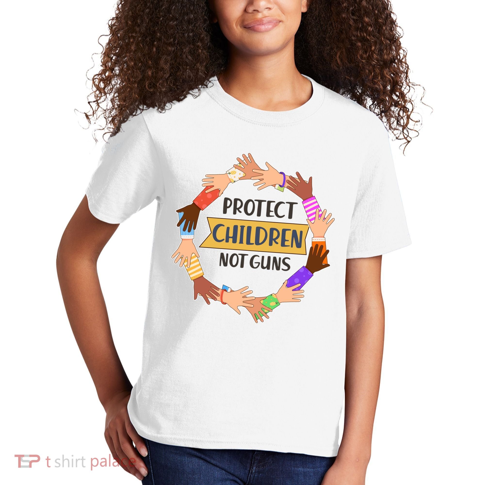 Protect Children Not Guns Kids T-Shirt