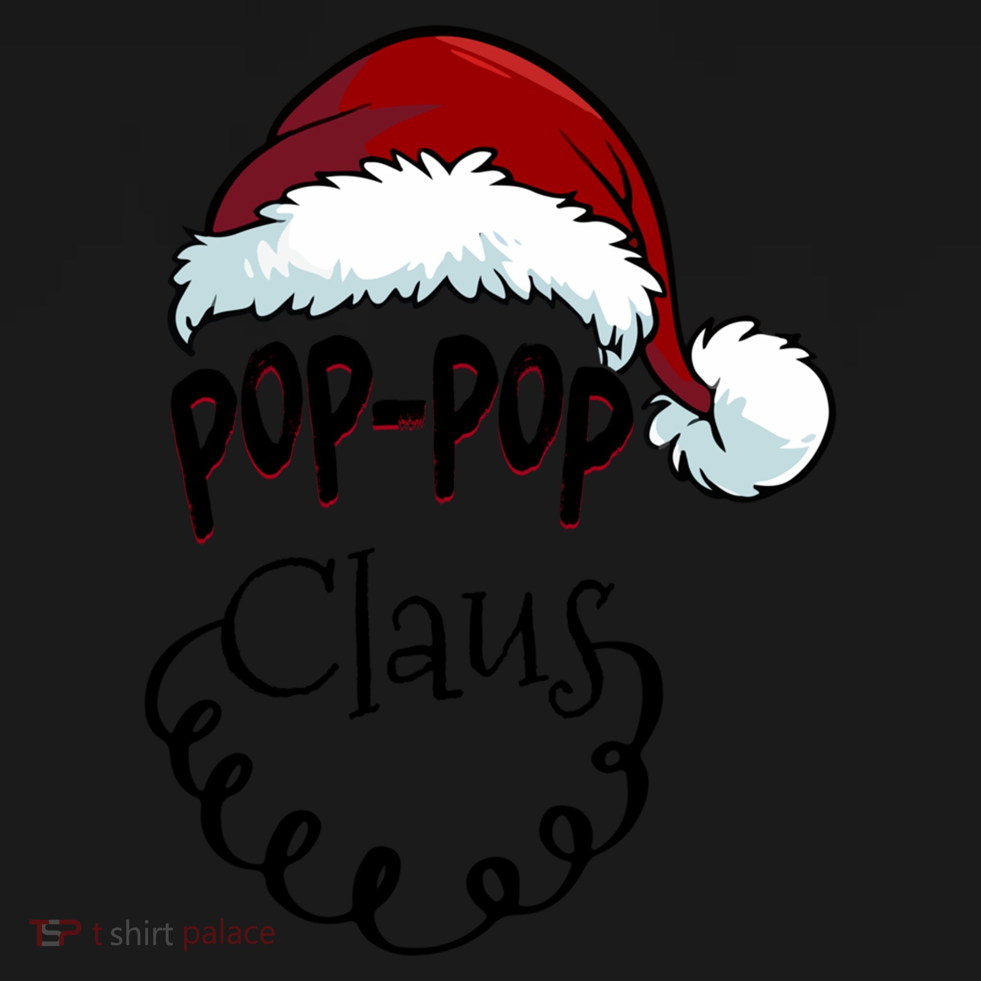 Poppop Claus New Christmas Santa Claus Gift Bucket Hat