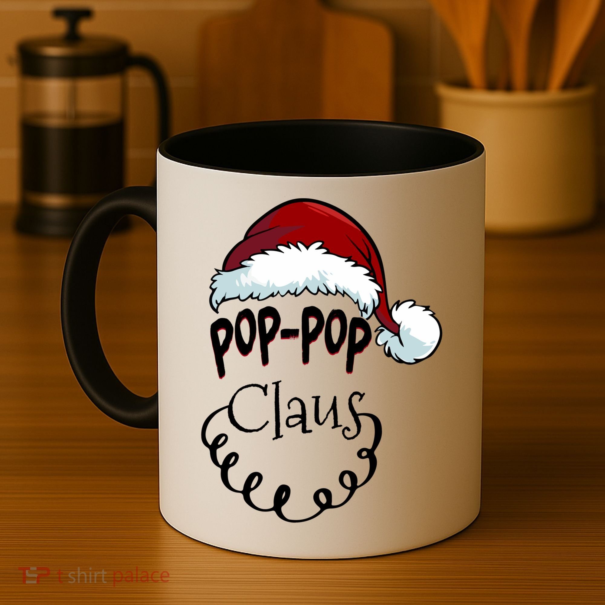 Poppop Claus New Christmas Santa Claus Gift Coffee Mug