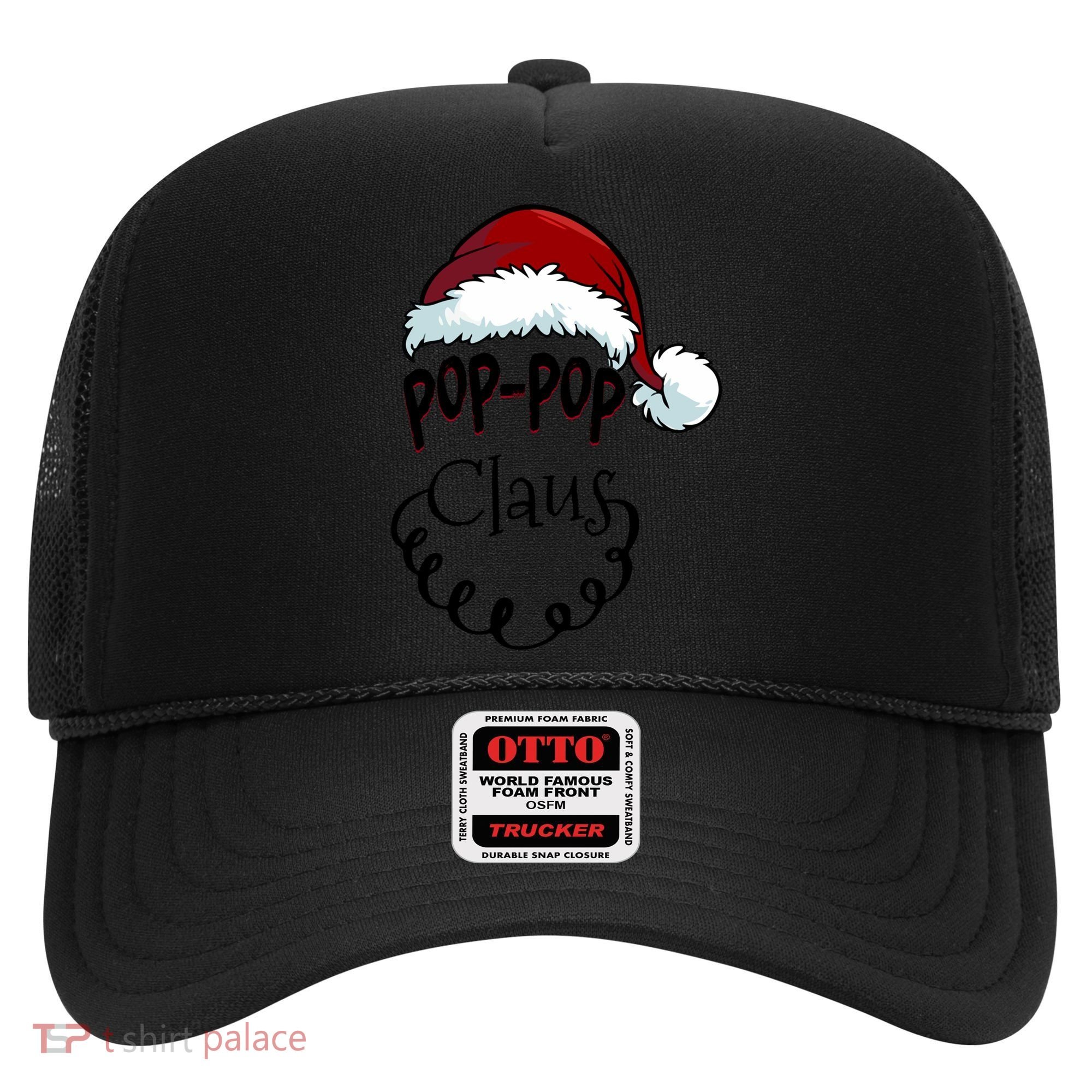 Poppop Claus New Christmas Santa Claus Gift Hat