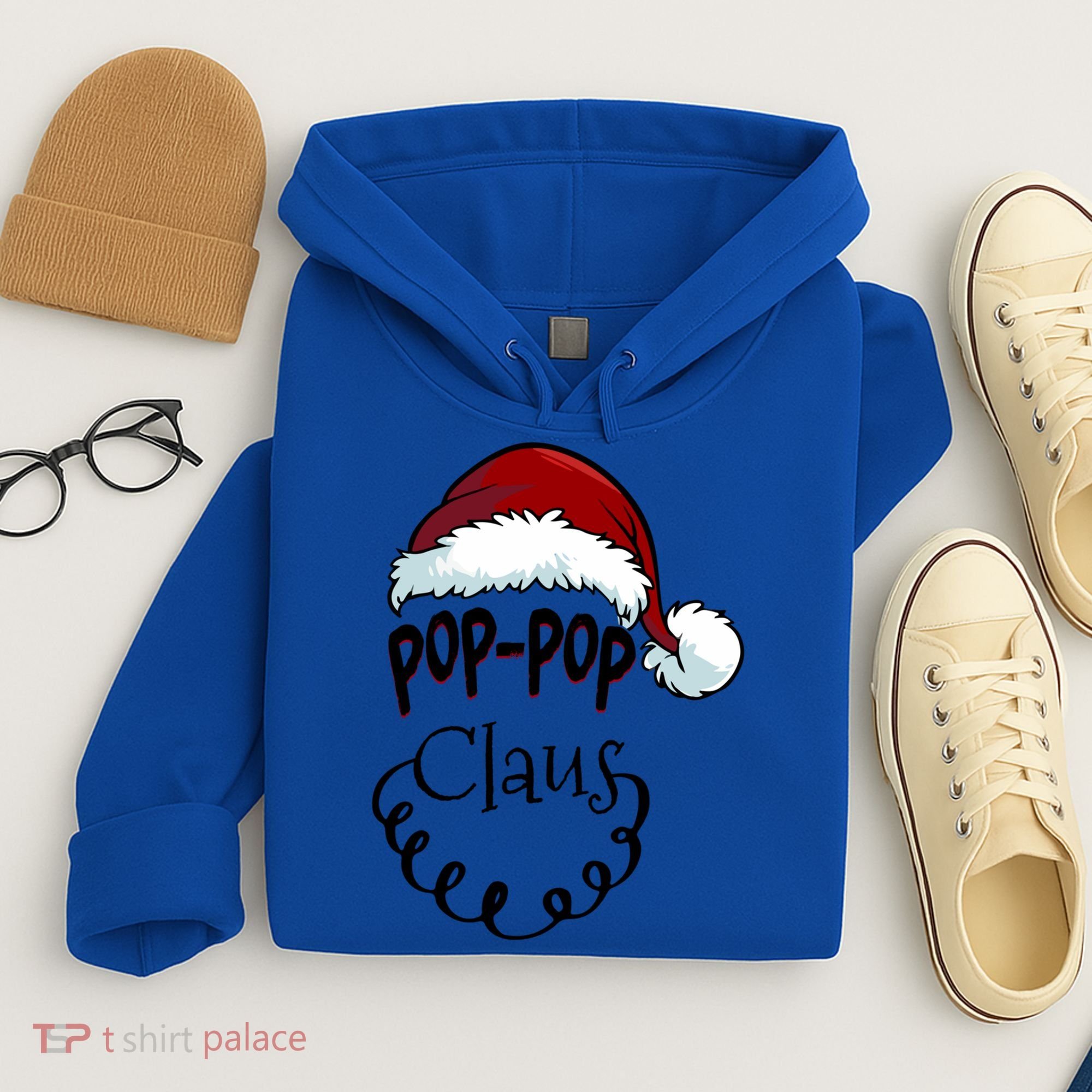 Poppop Claus New Christmas Santa Claus Gift Hoodie