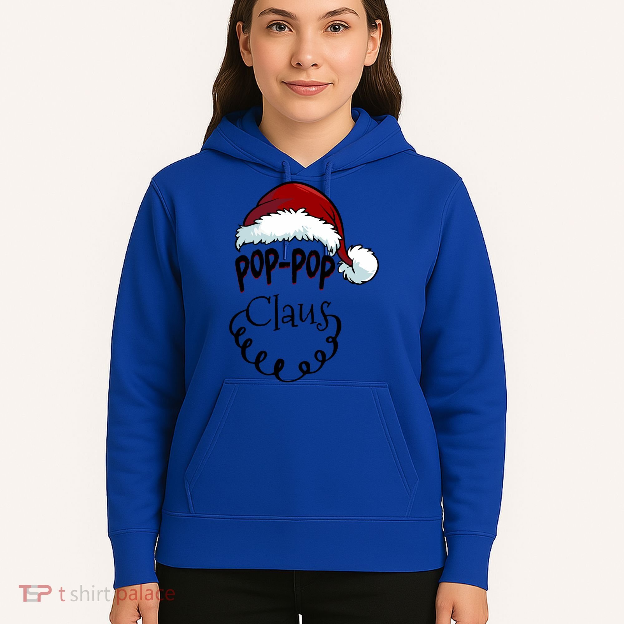 Poppop Claus New Christmas Santa Claus Gift Hoodie