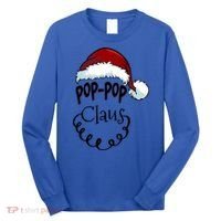 Poppop Claus New Christmas Santa Claus Gift Long Sleeve Shirt thumb 0