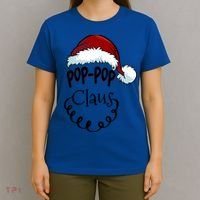 Poppop Claus New Christmas Santa Claus Gift T-Shirt thumb 4