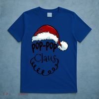 Poppop Claus New Christmas Santa Claus Gift T-Shirt thumb 5