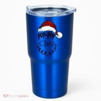 Poppop Claus New Christmas Santa Claus Gift Tumbler thumb 0
