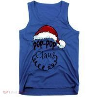 Poppop Claus New Christmas Santa Claus Gift Tank Top thumb 0