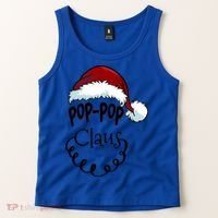 Poppop Claus New Christmas Santa Claus Gift Tank Top thumb 2