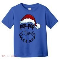 Poppop Claus New Christmas Santa Claus Gift Toddler T-Shirt thumb 0