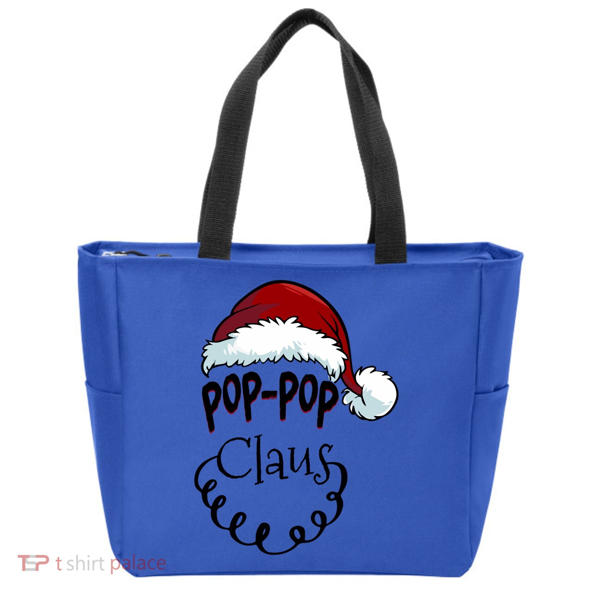 Poppop Claus New Christmas Santa Claus Gift Tote Bag