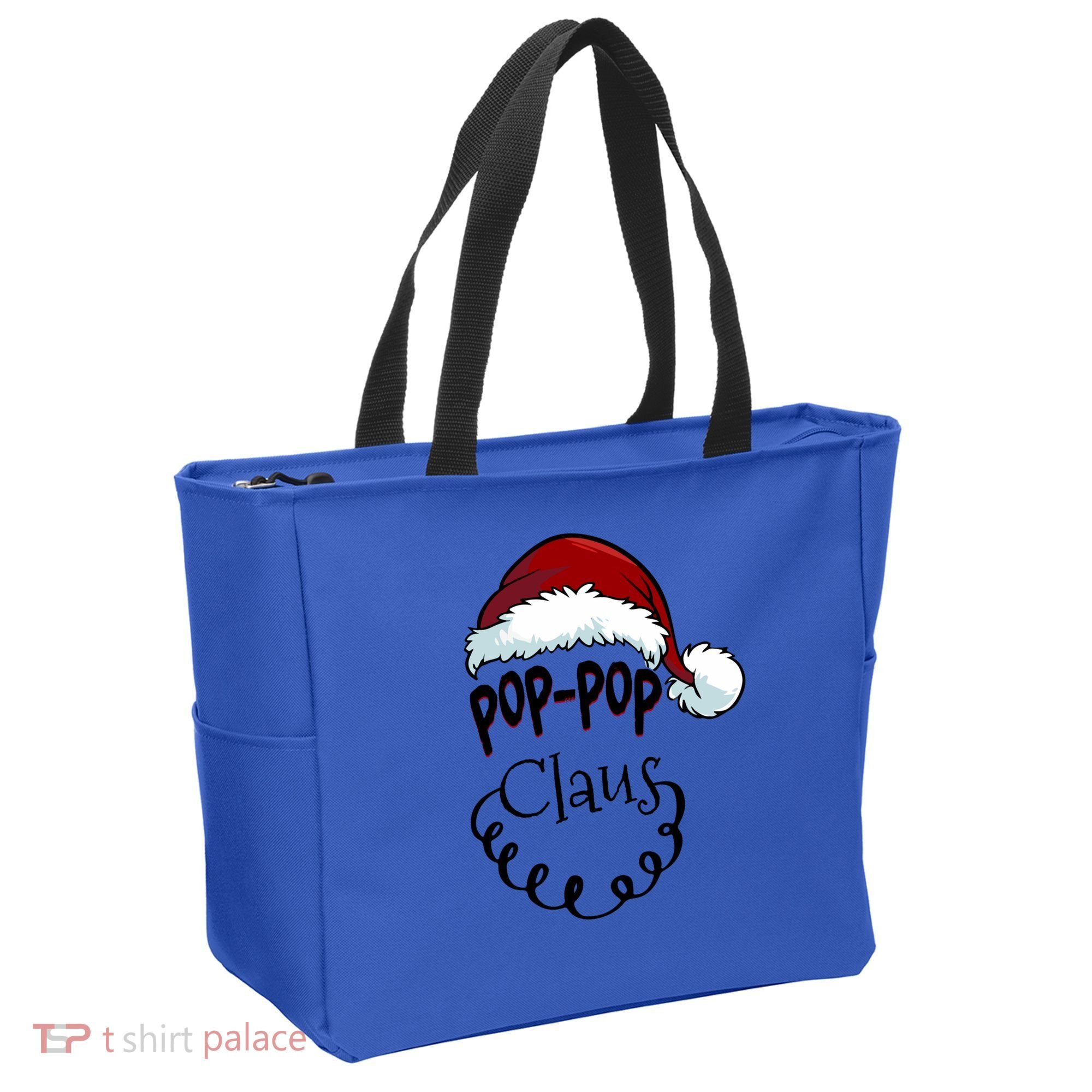 Poppop Claus New Christmas Santa Claus Gift Tote Bag