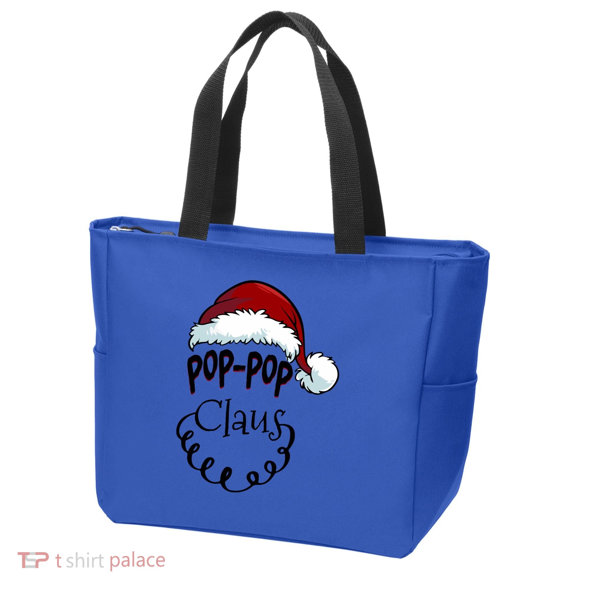 Poppop Claus New Christmas Santa Claus Gift Tote Bag