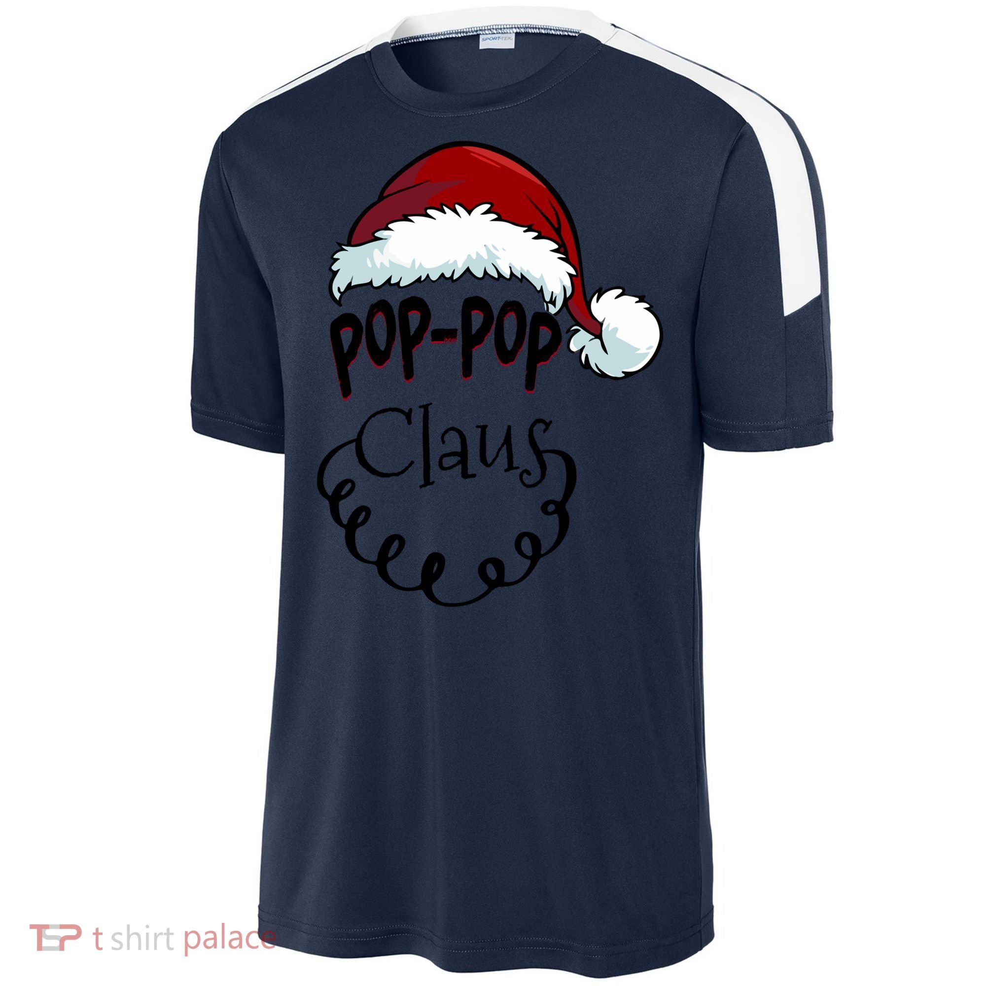 Poppop Claus New Christmas Santa Claus Gift Sport-Tek Competitor United Soccer Jersey