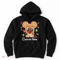 Personalized Custom Name Cute Mouse Family Christmas Hoodie thumb 0