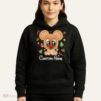 Personalized Custom Name Cute Mouse Family Christmas Hoodie thumb 5