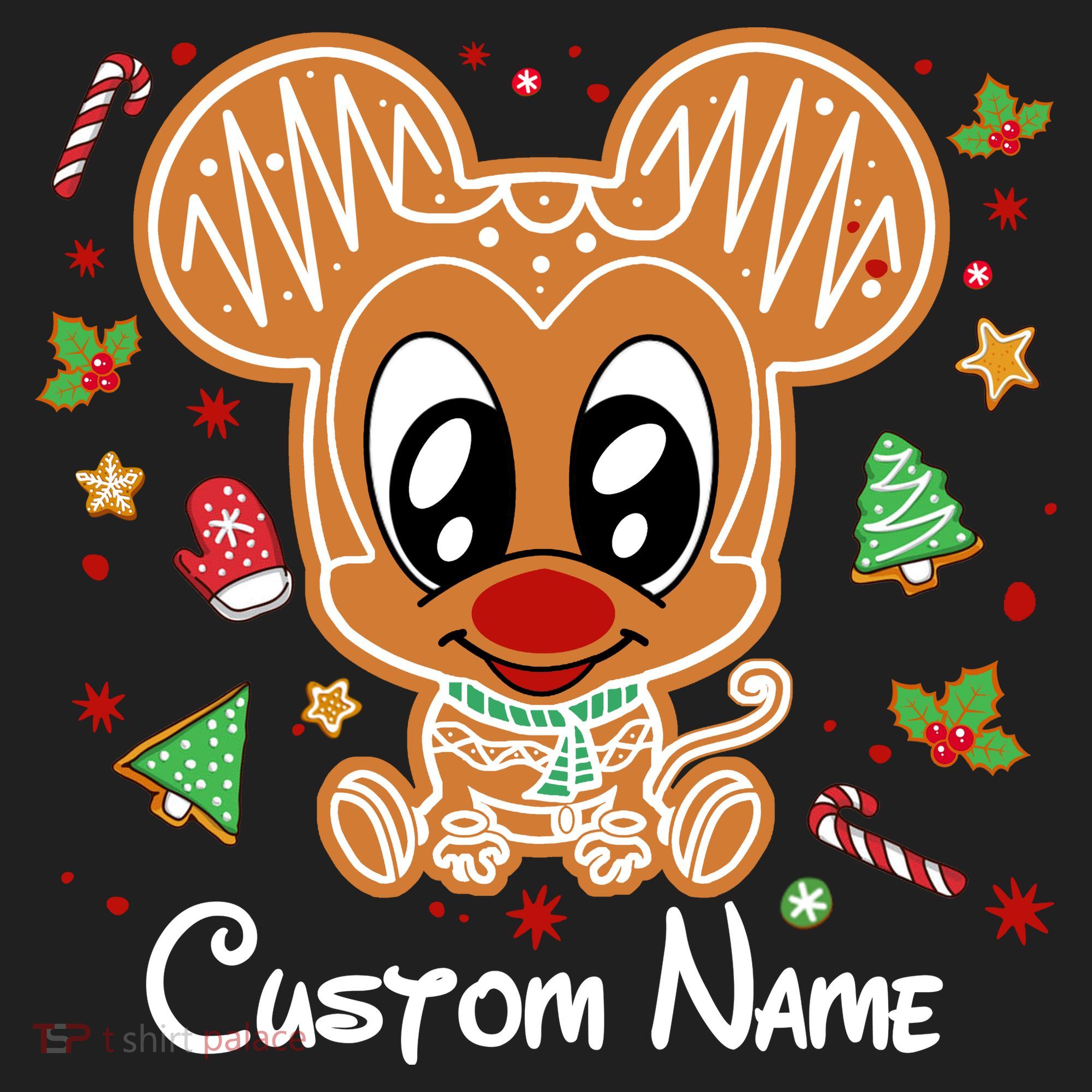 Personalized Custom Name Cute Mouse Family Christmas Tumbler