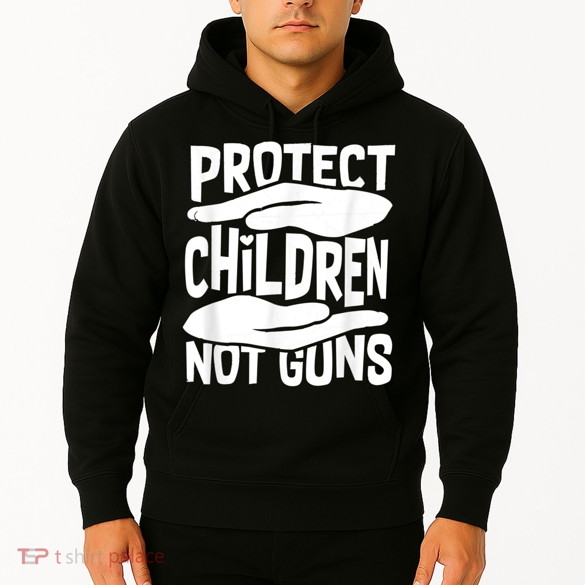 Protect Children Not Guns Wear Orange Enough Gun Violence Hoodie