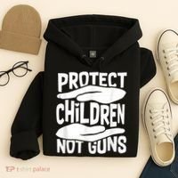 Protect Children Not Guns Wear Orange Enough Gun Violence Hoodie thumb 4