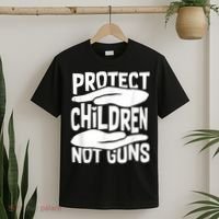 Protect Children Not Guns Wear Orange Enough Gun Violence T-Shirt thumb 2