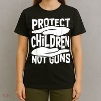 Protect Children Not Guns Wear Orange Enough Gun Violence T-Shirt thumb 4