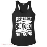 Protect Children Not Guns Wear Orange Enough Gun Violence Ladies PosiCharge Competitor Racerback Tank thumb 0