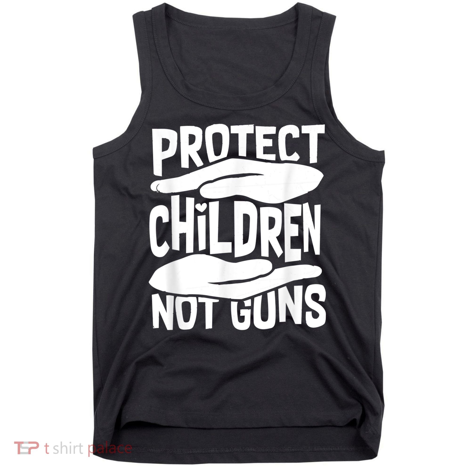 Protect Children Not Guns Wear Orange Enough Gun Violence Tank Top