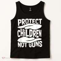 Protect Children Not Guns Wear Orange Enough Gun Violence Tank Top thumb 2