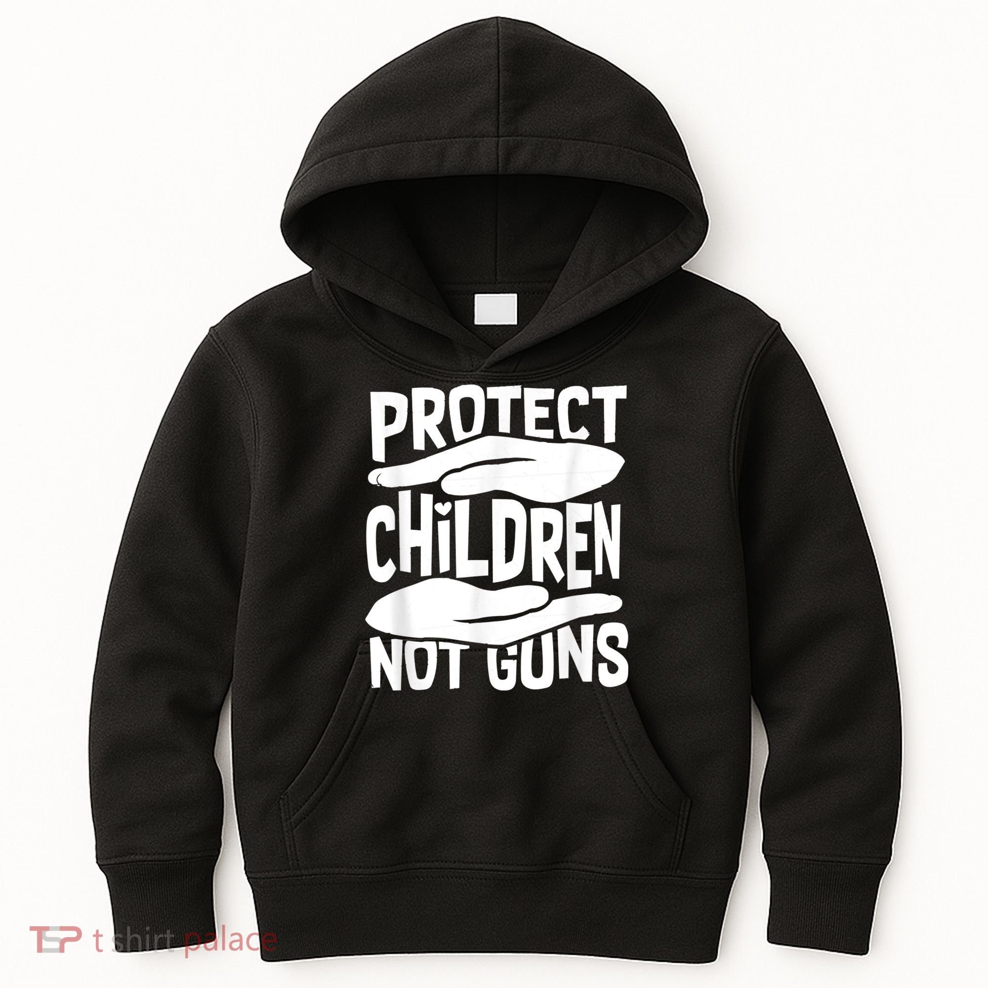 Protect Children Not Guns Wear Orange Enough Gun Violence Kids Hoodie