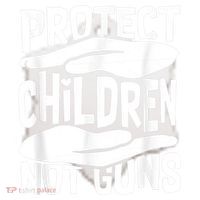 Protect Children Not Guns Wear Orange Enough Gun Violence Ceramic Ornament thumb 2