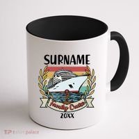 Personalized Custom Name And Year Family Cruise Coffee Mug thumb 1