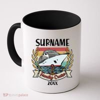Personalized Custom Name And Year Family Cruise Coffee Mug thumb 0