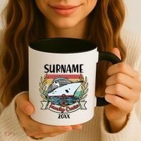 Personalized Custom Name And Year Family Cruise Coffee Mug thumb 3