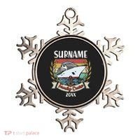 Personalized Custom Name And Year Family Cruise Ornament thumb 0