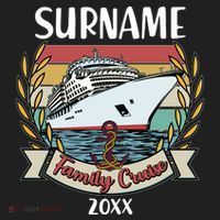 Personalized Custom Name And Year Family Cruise Hat thumb 2