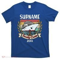 Personalized Custom Name And Year Family Cruise T-Shirt thumb 0