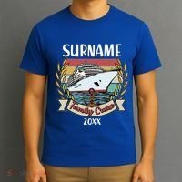 Personalized Custom Name And Year Family Cruise T-Shirt thumb 3