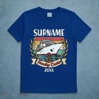 Personalized Custom Name And Year Family Cruise T-Shirt thumb 5