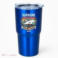 Personalized Custom Name And Year Family Cruise Tumbler thumb 0