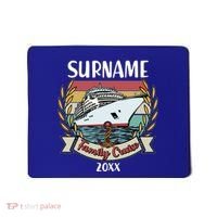 Personalized Custom Name And Year Family Cruise Mousepad thumb 0