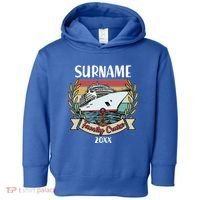 Personalized Custom Name And Year Family Cruise Toddler Hoodie thumb 0