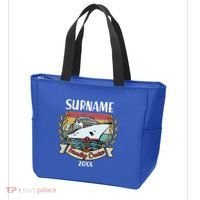 Personalized Custom Name And Year Family Cruise Tote Bag thumb 3