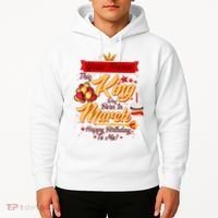 Personalized Custom Name This King Was Born In March Happy Birthday To Me Hoodie thumb 2
