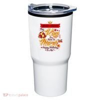 Personalized Custom Name This King Was Born In March Happy Birthday To Me Tumbler thumb 0
